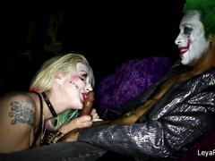 Clown Sucked Off By Harley Quinn
