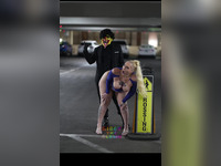 Pervert Clown Fucks Curvy Phat Ass Alexis Andrews In Public