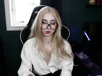 Petite Sexy Blonde Nerdy Teacher Shows How She Prefers To Talk To Her Student Tet A Tet