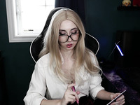 Petite Sexy Blonde Nerdy Teacher Shows How She Prefers To Talk To Her Student Tet A Tet