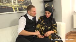 SexWithMuslims E271 Ara Mix   Sweet Woman In Hijab Tried On Salesman’s Dick Instead Of New Clothes