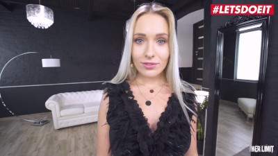 HerLimit   Angelika Grays Ukrainian Slut First Rough Anal Threesome   LETSDOEIT