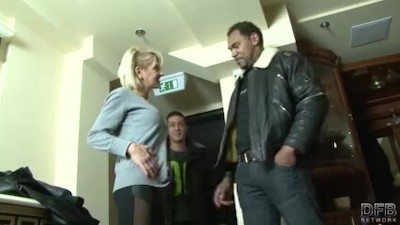 Mature Blonde Wife Cheating On Husband With Black Man He Watches Them Fuck