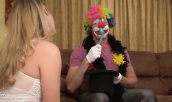 Bitchy Blonde Doll Wasteland Opens Her Tight Snatch For A Nasty Clown