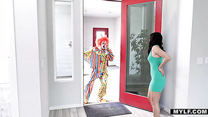 Horny Clown Fucks The Shit Out Of Charming And Emotional Alana Cruise