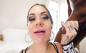 Dirty Bitch Enjoys Humiliation By Massive Dicks