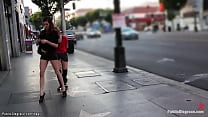 Bound Slut Humiliated In Hollywood Blvd