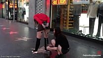 Bound Slut Humiliated In Hollywood Blvd