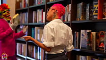 Jasamine Banks Gets Horny While Working At Barnes & Noble And Fucks Her Favorite Customer