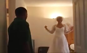 Black Guy Breeding White Wife On Her Wedding Day