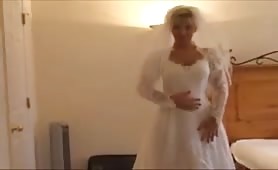 Black Guy Breeding White Wife On Her Wedding Day