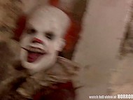 Angry Clown Pennywise Snatches Nice Teen To Throws Out On Her His Sexual Energy