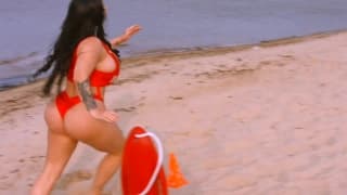 Baywatch Parody Video With Busty Korina Kova