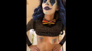 Sexy Clown Makeup Transformation & Removal