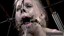 Humiliation Machine Orgasm Gag Blonde Upskirt Doggystyle Bound Bondage