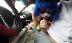 Stranded Teens Clown Girl Mikayla Mico Knows What To Do With This Balloon