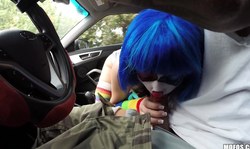 Stranded Teens Clown Girl Mikayla Mico Knows What To Do With This Balloon