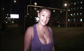 Busty Pornostar Krystal Swift PUBLIC Gangbang Orgy