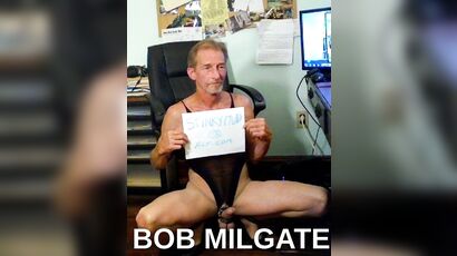 BOB MILGATE DANCING IN TAN PANTYHOSE AND HIGH HEELS