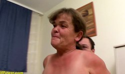 Tiny Milfs First Threesome Orgy