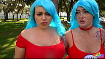 Mandi May AND GIBBYTHECLOWN HAVE A THREESOME