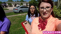 Nerdy Teen Besties Are Ready To Lose Their Virginity With A Big Cock