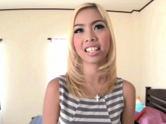 Hot Blonde Thai Girl Creampied Properly