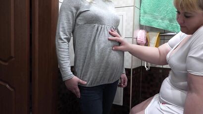 Vaginal Milk Enema For A Pregnant Mom
