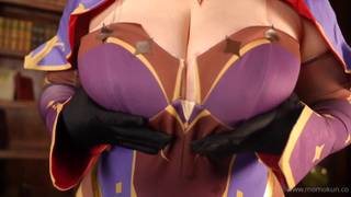 Fat Momokun Masturbates In Cosplay Outfit