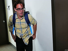 Kendra Lust Is Getting Blackmailed By Nerdy Student Into Having Sex