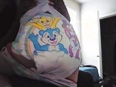 Twink Poops Diaper On Friends Lap & Bounced