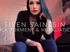 Siren Saint Sin   Sock Torment And Humiliation