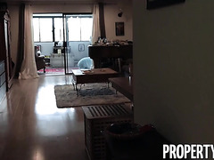 Nerdy Estate Agent Sucks Dick And Fucks With Client On The Floor