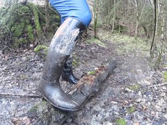 Little Muddy Walk In Rubberridingboots