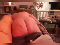 Horny AF BBW Humping And Cuming On Her Couch