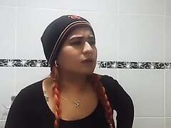 TikTok Latina Girl Wiping Selfie