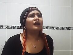 TikTok Latina Girl Wiping Selfie