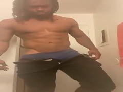 Dreadhead Shows Off Sexy Muscular Body And Bbc