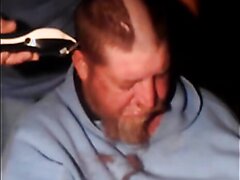 Passed Out Man Loses Belly, Head, And Beard Hair