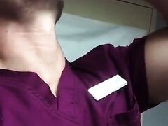 Nasty Faggot Nurse Drinks Patients Sperm