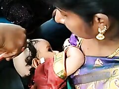 Tamil Desi Boobs Public