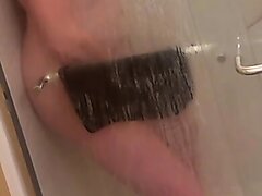 Spy On Wife Masturbating With Shower Head 1