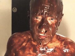 Jerking Off Covered In Nutella