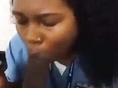 Cute CoreCivic Correctional Officer Sucks Inmates Bbc