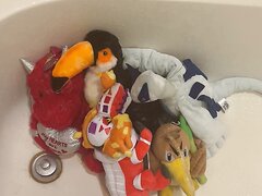 Another Group Of Plushies Get There Last Golden Shower