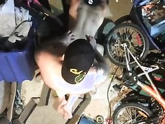 Quickie With Daddy In The Garage