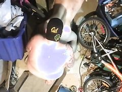 Quickie With Daddy In The Garage