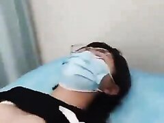 Chinese Woman Gets An EKG