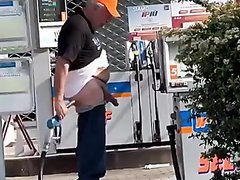 Bizarre: Grandad Shoves Gas Pump Nozzle Up His Ass