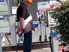 Bizarre: Grandad Shoves Gas Pump Nozzle Up His Ass